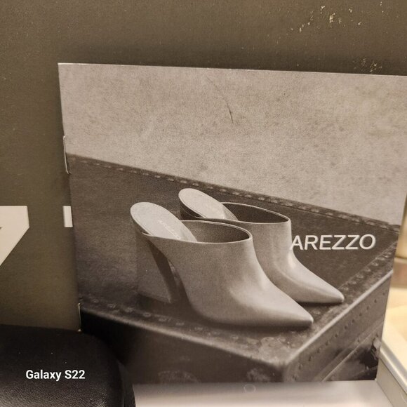 Arezzo "Kaia" Block Bootie Leather Biker style. NIB. Size 6 - Picture 3 of 12